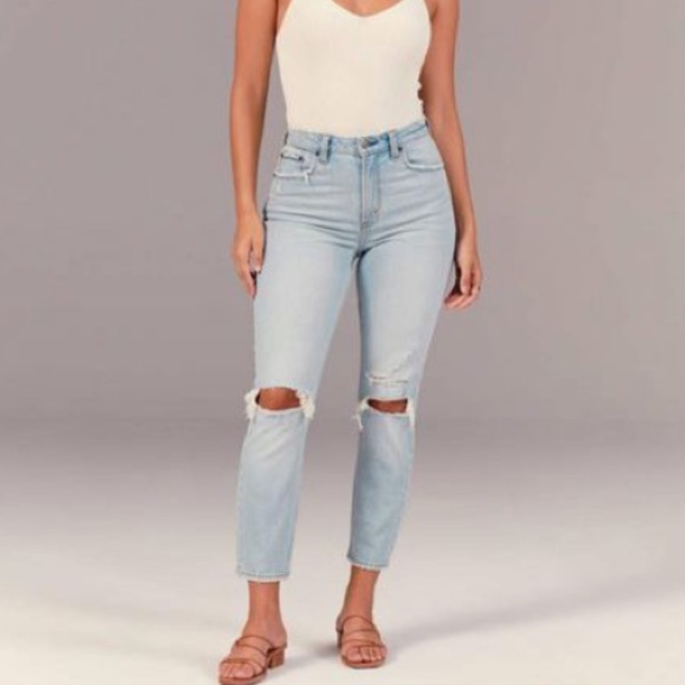 A&F Curve Love High Rise Skinny Jean